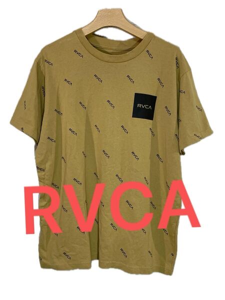 【RVCA】ルーカ 総柄 ビックシルエット 半袖Tシャツ カットソー
