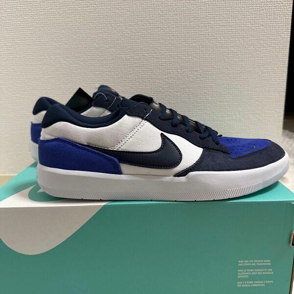 NIKE SB FORCE 58 OBSIDIAN/WHITE 28cm