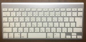 純正 Apple imac Mac JIS キー 日本語キーボード ワイヤレスキーボード A1314 wireless keyboard 中古動作品