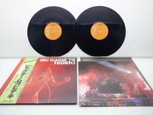 西城秀樹「Big Game '79(ビッグ・ゲーム’79ヒデキ)」LP（12インチ）/RCA(RVL-2077~8)/Rock