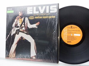 Elvis Presley「Elvis As Recorded At Madison Square Garden」LP（12インチ）/RCA Victor(LSP-4776)/洋楽ロック