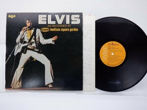 Elvis Presley「Elvis As Recorded At Madison Square Garden」LP（12インチ）/RCA(SX-86)/洋楽ロック