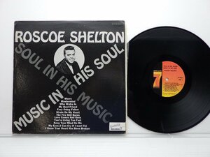 Roscoe Shelton「Soul In His Music Music In His Soul」LP（12インチ）/Seventy Seven Records(SS 2002)/ファンクソウル