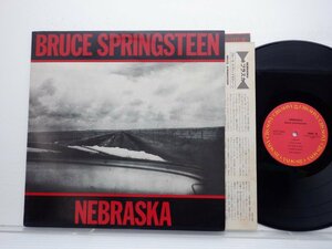 Bruce Springsteen「Nebraska」LP（12インチ）/CBS/Sony(25AP 2440)/洋楽ロック