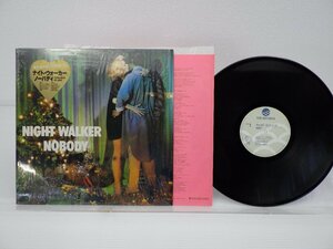 Nobody(ノーバディ)「Night Walker」LP（12インチ）/TDK Records(T28A-1034)/邦楽ロック