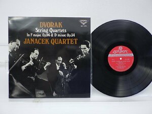 Janacek Quartet「Dvorak String Quartets In F Major Op. 96 & D Minor Op. 34」LP（12インチ）/London Records(SLC 1359)/クラシック