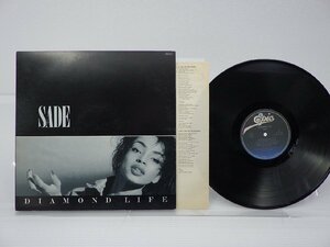 Sade(シャーデー)「Diamond Life(ダイヤモンド・ライフ)」LP（12インチ）/EPIC/SONY(28・3P-545)/R&B・ソウル