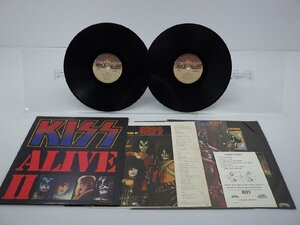 【国内盤】Kiss(キッス)「Alive II(アライブⅡ)」LP（12インチ）/Casablanca(VIP-9529-30)/Rock