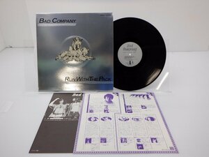 Bad Company(bado* Company )[Run With The Pack]LP(12 -inch )/Island Records(ILS-80455)/ western-style music lock 