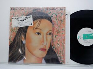 彩恵津子「Unknown Things」LP（12インチ）/Continental(28CV-5)/邦楽ポップス