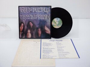 Deep Purple「Machine Head」LP（12インチ）/Warner Bros. Records(P-10130W)/洋楽ロック