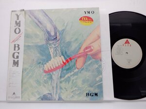 Yellow Magic Orchestra(イエロー・マジック・オーケストラ)「BGM」LP（12インチ）/Alfa(ALR-28015)/テクノ