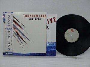 Casiopea「Thunder Live」LP（12インチ）/Alfa(ALR-6037)/ジャズ