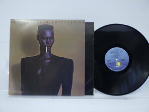 【US盤】Grace Jones(グレイス・ジョーンズ)「Nightclubbing」LP（12インチ）/Island Records(ILPS 9624)/Electronic