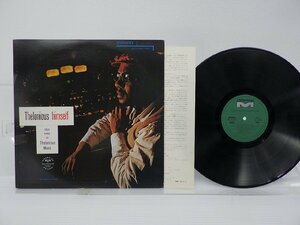 Thelonious Monk(セロニアス・モンク)「Thelonious Himself(セロニアス・ヒムセルフ)」LP/Riverside Records(RLP 12-235)/Jazz