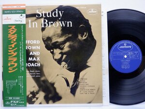 Clifford Brown And Max Roach「Study In Brown」LP（12インチ）/Mercury(SFX-7304(M))/ジャズ