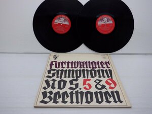 フルトヴェングラー(指揮)「Beethoven Symphony Nos. 5 & 9」LP（12インチ）/Angel Records(AA.8188~9)/クラシック