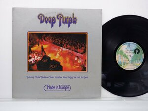 Deep Purple(ディープ・パープル)「Made In Europe」LP（12インチ）/Warner Bros. Records(P-10262W)/洋楽ロック