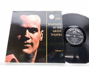 Harry Belafonte「Belafonte At The Greek Theatre」LP（12インチ）/Victor(SHP-5326)/ジャズ