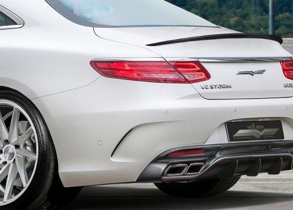 ●メルセデス・ベンツ C217 Sクラスクーペ用 カーボントランクスポイラー/ 