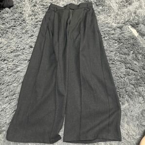 パンツ スラックス Imitation wool buggy slacks/イミテーションウールバギースラックス