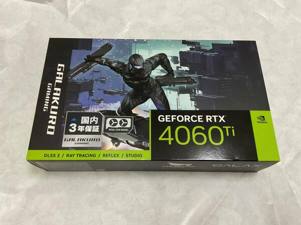 玄人志向 GALAKURO GAMING NVIDIA GeForce RTX 4060 Ti