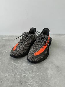  Adidas YEEZY BOOST 350 V2 sneakers 27cm Easy boost carbon Beluga gray adidas high tech shoes 