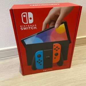 新品未使用　Nintendo Switch 有機ELモデル ネオンブルー ネオンレッド