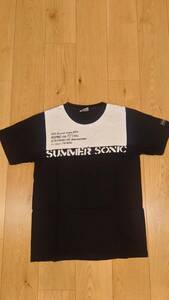 【状態:並】SUMMER SONIC サマーソニック　ライヴTシャツ　黒　夏フェス　M