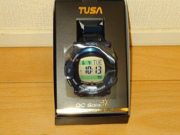 ★新品★ TUSA ダイブコンピューター DC Solar Link IQ1204 NBL