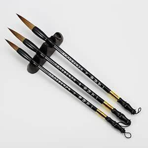  calligraphy wool writing brush large middle small 3 pcs set itachi wool T19-0