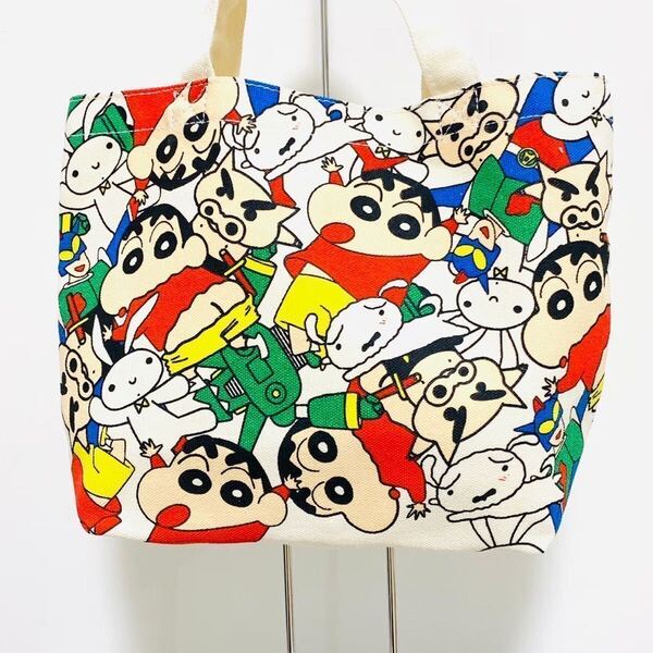 トートバッグ バッグ クレヨンしんちゃん カラフル