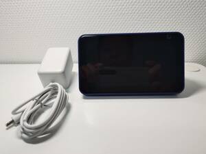 [ used * postage included ]Amazon Echo Show 5( no. 2 generation ) deep sea blue ( the glass film attaching )