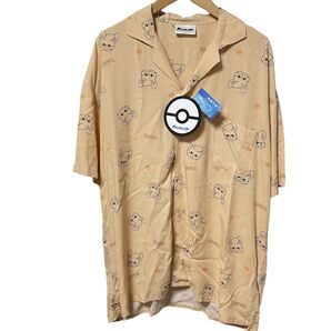 【新品】タグ付き パモ アロハシャツ 半袖 総柄 半袖シャツ 開襟シャツ トップス シャツ