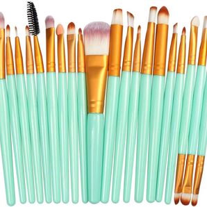 新品未使用 コスメブラシセット メイクブラシセット 20本