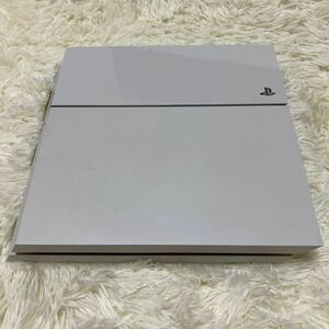 【1円】PS4 本体 500GB ホワイト SONY PlayStation4 CUH-1100A 初期化/動作確認済 プレステ4 グレイシャーホワイト 