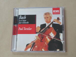Bach：Suites Violoncelle 1 - 6　/　Paul Tortelier（ポール・トルトゥリエ）/　EU盤　CD　2枚組