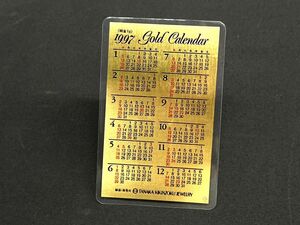 [F116] new goods storage goods rice field middle precious metal original gold calendar 1g 1997 year TANAKA Gold b