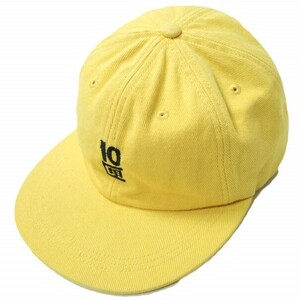 10匣 TENBOX テンボックス 6PANEL LOGO CAP ロゴ刺繍 コットンツイル6パネルキャップ Free イエロー 帽子 s18604