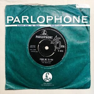 ◆UK ORG◆ BEATLES / FROM ME TO YOU ◆初回PARLOPHONE小文字リム
