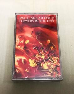 ◆イタリアORG カセットテープ◆ PAUL McCARTNEY / FLOWERS IN THE DIRT ◆未開封品！