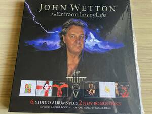 ジョン・ウェットン JOHN WETTON / An Extraordinary Life 国内仕様輸入盤/CD8枚組ボックス/ブックレット日本語訳付