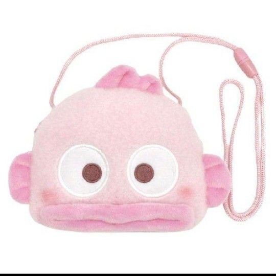 サンリオ ハンギョドン PINK フェイスポシェット ショルダーバッグ