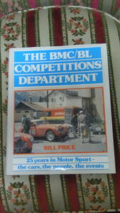 BMC COMPETITIONS DEPARTMENT BOOK Be M si- соревнование zte часть men to книжка MINI COOPER S