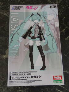 [ plastic model ] 1/100 frame artist Hatsune Miku not yet constructed / VOCALOID frame arm z* girl 