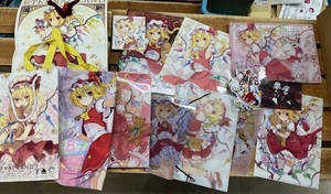 コミケ C85 C86 C87 ETERNAL LAND 東方project 東方プロジェクト グッズ フランドール・スカーレット 博麗霊夢 13点セット 6U☆