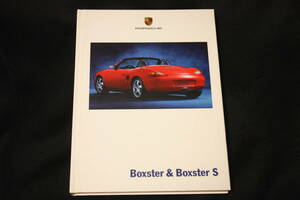 ★2000年モデル ポルシェ986ボクスター/ボクスターS 厚口カタログ+価格表セット Porsche Boxster(ポルシェジャパン発行日本語版) 986後期型