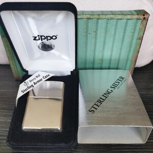 Zippo STERLING スターリングシルバー Armor