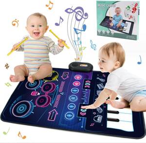 80×50 drum & piano mat MStar87 piano mat drum set toy child drum 8 keyboard 6 kind musical instruments sound 13 kind 