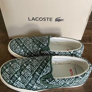 LACOSTE × Netflix スニーカーレディース サイズ UK5(24~24.5) 未使用品(試し履きのみ)